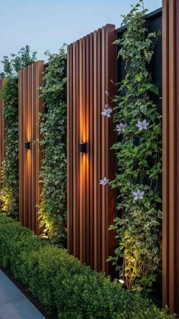 BBQ Patio Ideas That Transform Your Outdoor Space 19 Living Green Wall as Wind & Privacy Screen