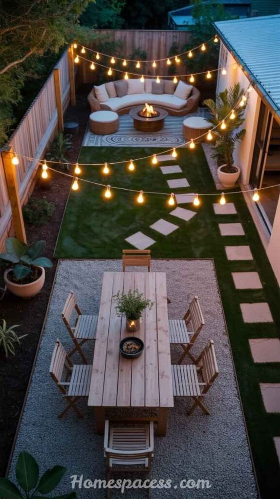 BBQ Patio Ideas That Transform Your Outdoor Space 20 Layered Lighting Design for Evening BBQs