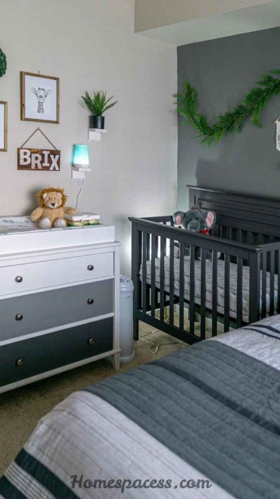 15 Baby Nursery Ideas That Are Beautiful, Safe & Built to Grow With Your Child 8 Maximizing Small Nursery Spaces with Vertical Design