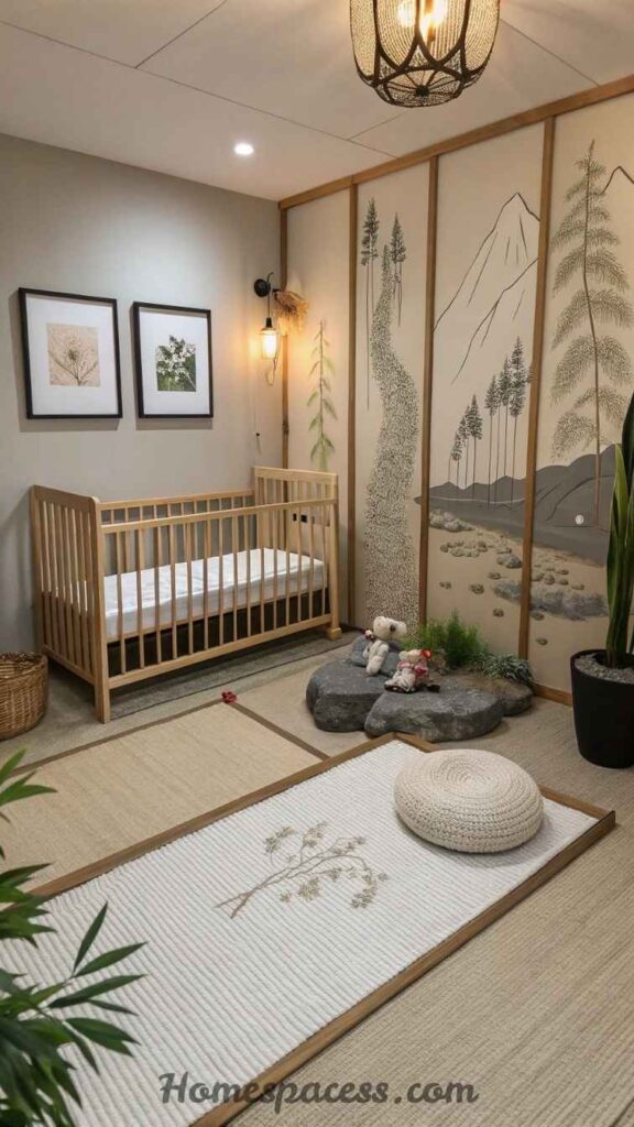 15 Baby Nursery Ideas That Are Beautiful, Safe & Built to Grow With Your Child 9 Japandi Nursery: Japanese-Scandinavian Minimalism