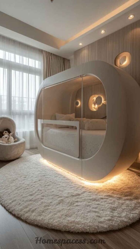 15 Baby Nursery Ideas That Are Beautiful, Safe & Built to Grow With Your Child 11 Smart Nursery Technology Integration