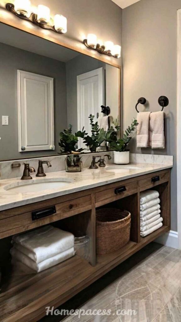 29 Bathroom Decor Ideas That Transform Any Space 23 Style the Countertop Like a Still Life