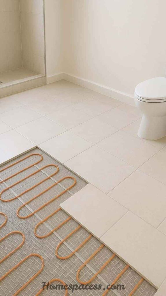 29 Bathroom Decor Ideas That Transform Any Space 28 Add Underfloor Heating Beneath Tile