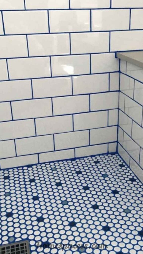 29 Bathroom Decor Ideas That Transform Any Space 10 Introduce Color Through Grout, Not Just Tile