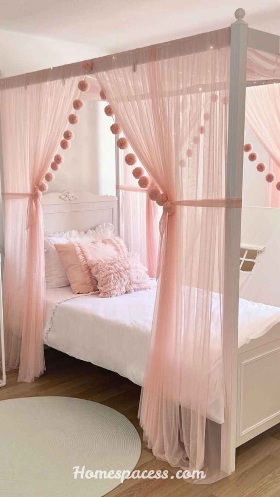 Simple Bedroom Decor Ideas to Make Your Room Look Modern and Fresh 13 Add Drama With a Canopy or Statement Bed Frame