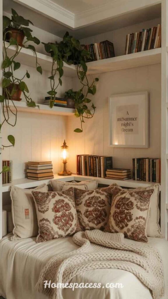 Simple Bedroom Decor Ideas to Make Your Room Look Modern and Fresh 16 Reading or Relaxation Nook