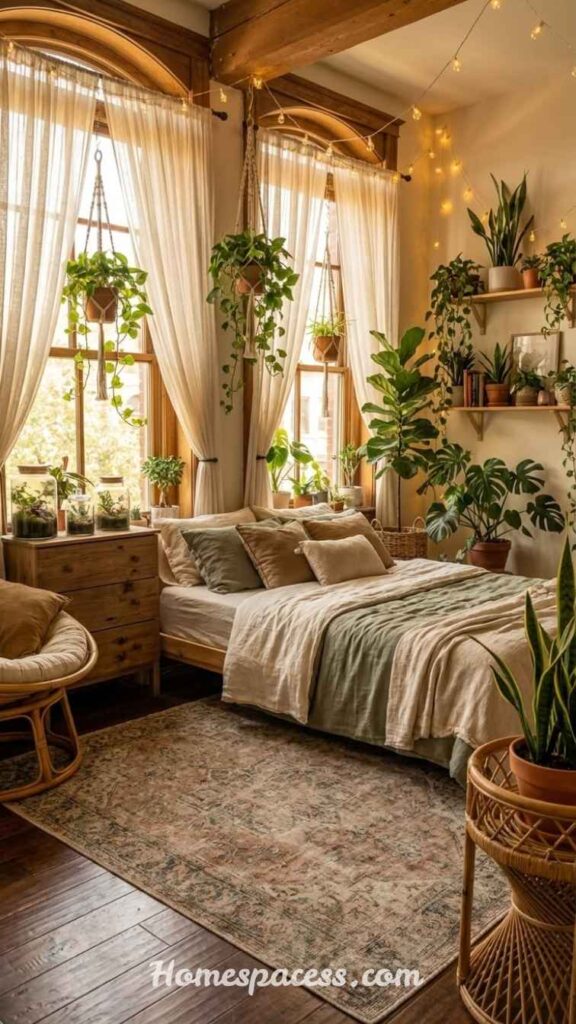 Simple Bedroom Decor Ideas to Make Your Room Look Modern and Fresh 3 Biophilic Bedroom Design