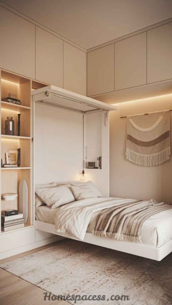 24 Bedroom Interior Ideas That Actually Work in Real Homes 19 Multifunctional Furniture