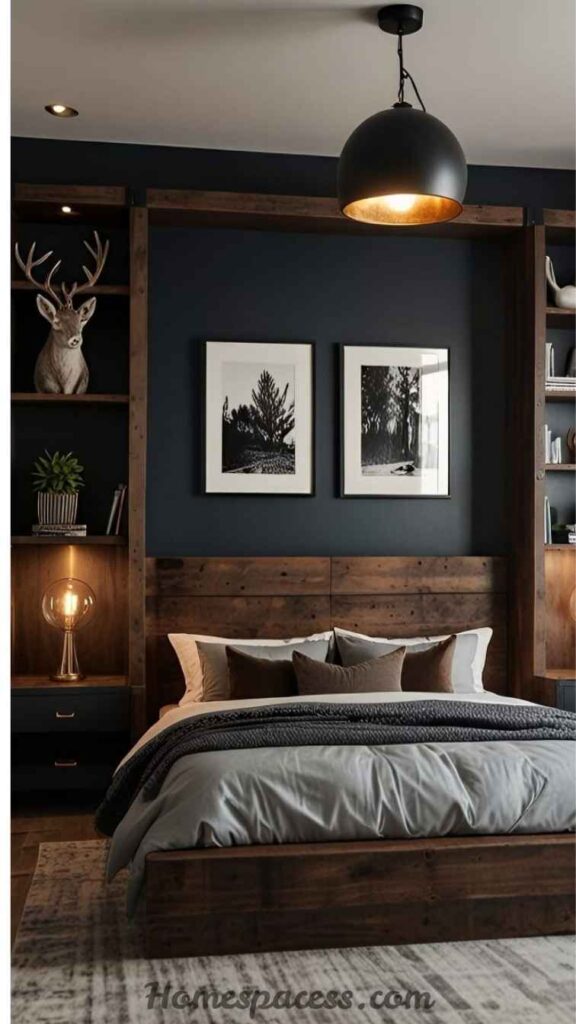 24 Bedroom Interior Ideas That Actually Work in Real Homes 23 Vintage & Modern Mix