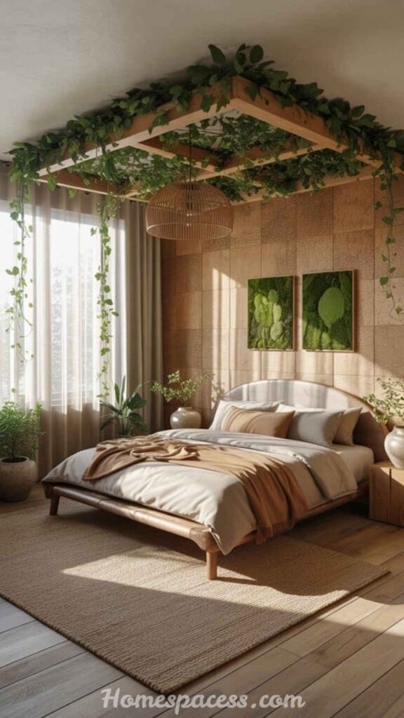24 Bedroom Interior Ideas That Actually Work in Real Homes 6 Biophilic Design Elements