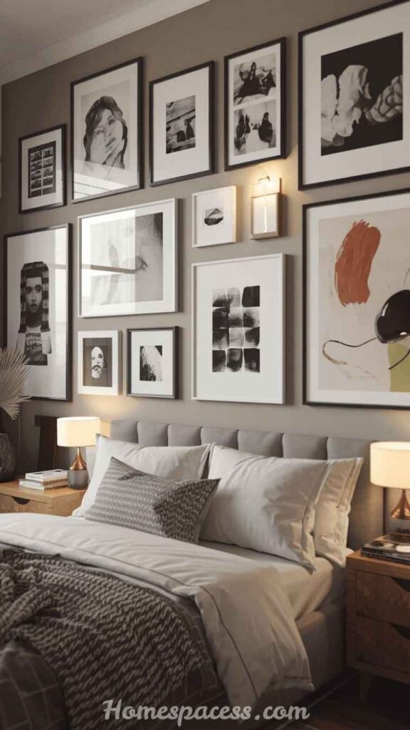 24 Bedroom Interior Ideas That Actually Work in Real Homes 10 Bedroom Gallery Walls