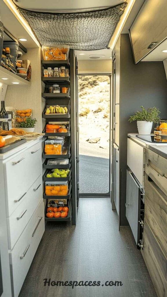 Creative Camper Interior Ideas to Make Your RV Feel Like a Dream Home 13 Design a Modular Storage System That Evolves With You