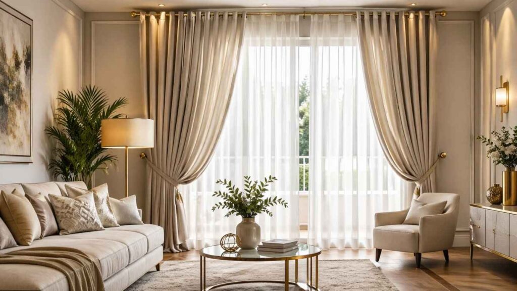Living Room Curtain Ideas for a Cozy and Modern Home Look Living Room Curtain Ideas