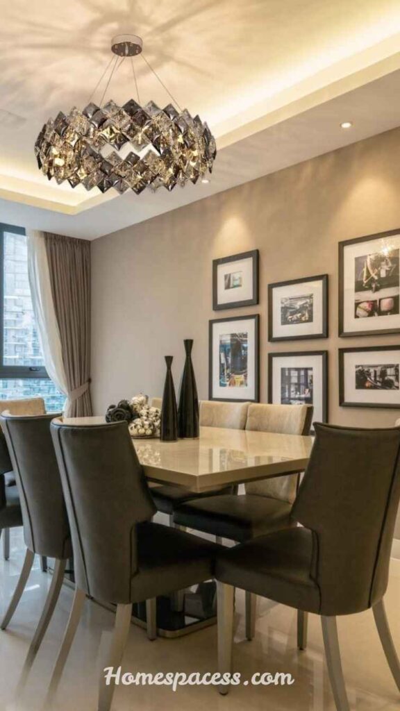 Modern Dining Room Ideas That Instantly Elevate Your Home Style 4 Layer Your Dining Room Lighting for Mood and Function