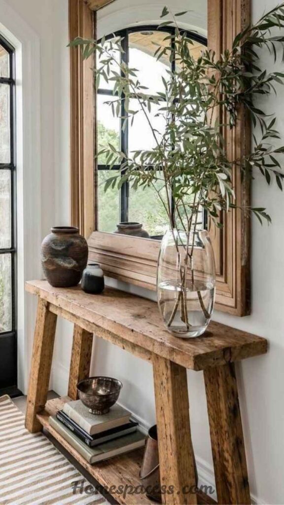 Entryway Decor Ideas: Transform Your First Impression Into a Lasting Statement 9 Bring Nature Indoors with Living Elements