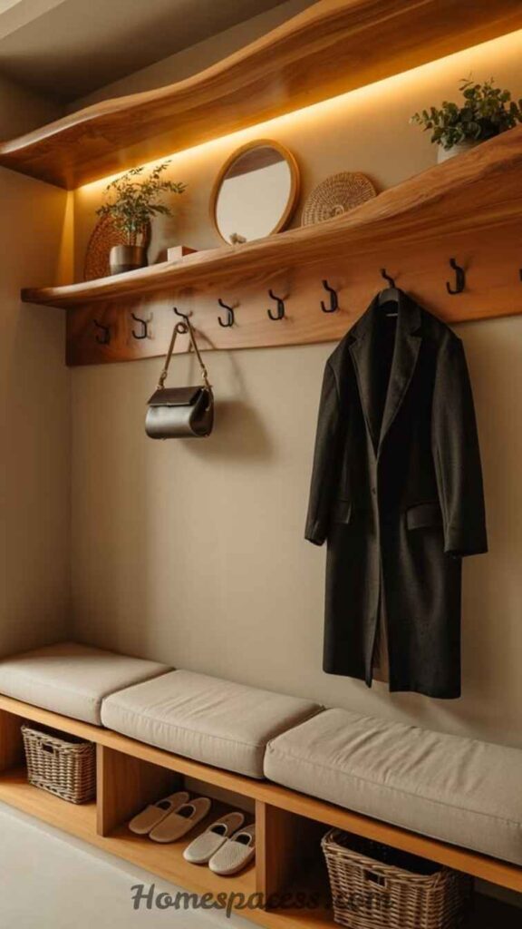 Entryway Decor Ideas: Transform Your First Impression Into a Lasting Statement 10 Install Smart Hooks and Organizers