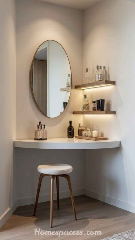 25 Dressing Table Ideas That Transform Your Daily Ritual Into a Luxury Experience 5 Compact