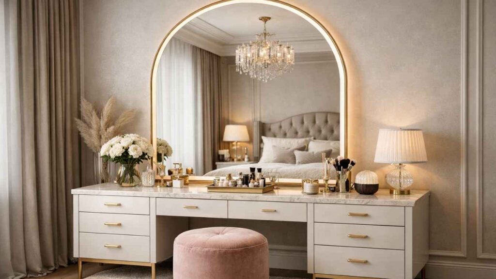 25 Dressing Table Ideas That Transform Your Daily Ritual Into a Luxury Experience 2 Dressing Table Ideas