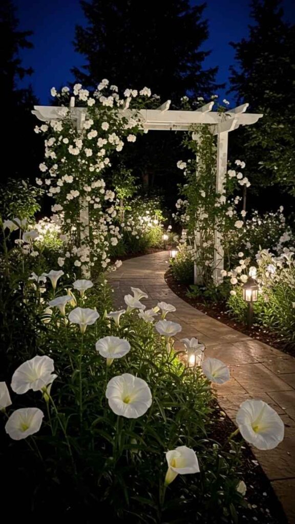 20 Stunning Flower Garden Ideas to Transform Your Outdoor Space 10 Moon Garden