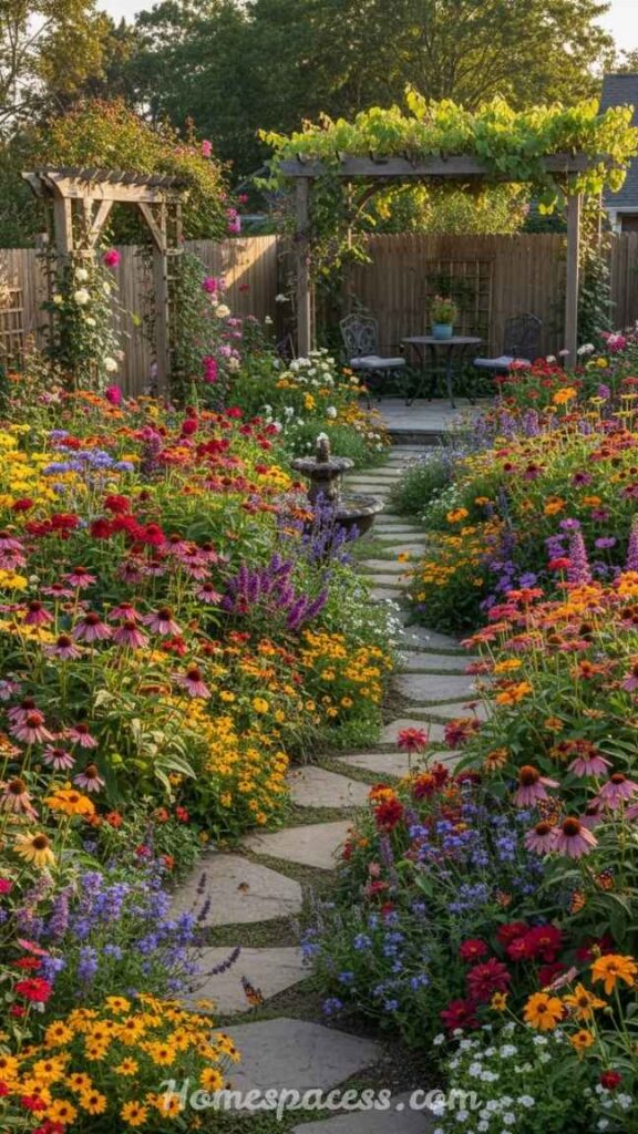20 Stunning Flower Garden Ideas to Transform Your Outdoor Space 12 The Pollinator Paradise