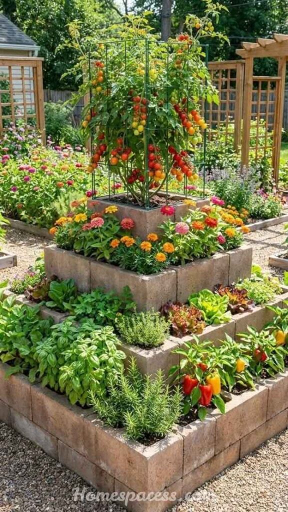 20 Stunning Flower Garden Ideas to Transform Your Outdoor Space 20 Herb and Flower Companion Garden