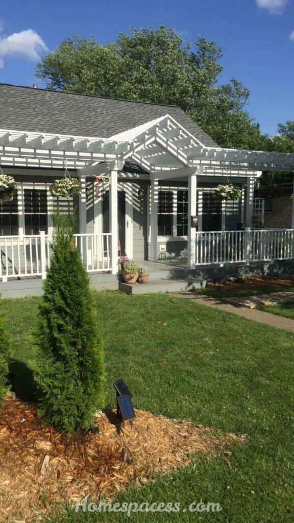 23 Front Porch Ideas That Will Transform Your Home's First Impression 14 Porch Pergola Extension