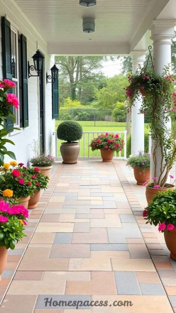 23 Front Porch Ideas That Will Transform Your Home's First Impression 16 Porch Flooring Refresh