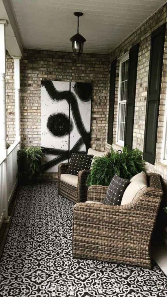 23 Front Porch Ideas That Will Transform Your Home's First Impression 23 Small Front Porch Optical Illusion Tricks