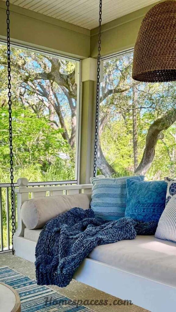 23 Front Porch Ideas That Will Transform Your Home's First Impression 7 Porch Swing or Daybed The Irresistible Feature