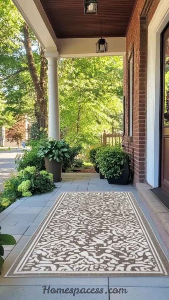 23 Front Porch Ideas That Will Transform Your Home's First Impression 10 Outdoor Rugs for Zone Definition