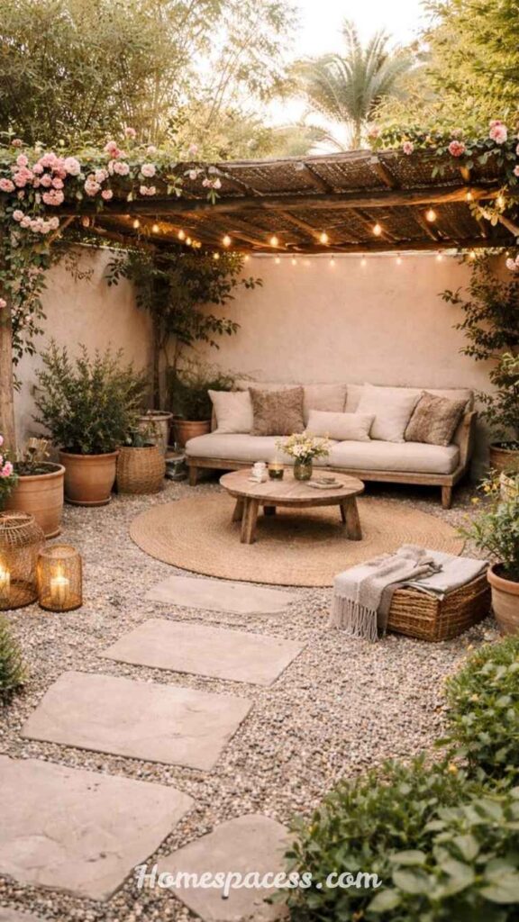 Simple Garden Decor Ideas for a Clean and Modern Outdoor Style 8 Cozy Seating Corners