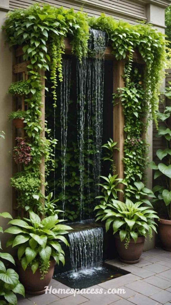 Simple Garden Decor Ideas for a Clean and Modern Outdoor Style 3 Layered Vertical Gardens