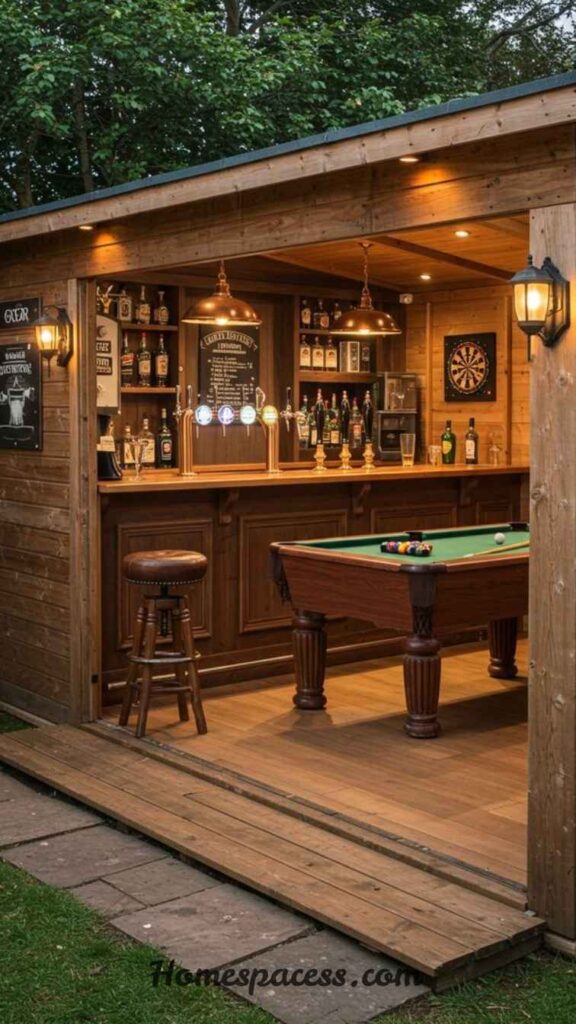 Home Bar Ideas That Make Entertaining at Home More Fun 9 Outdoor Home Bar: