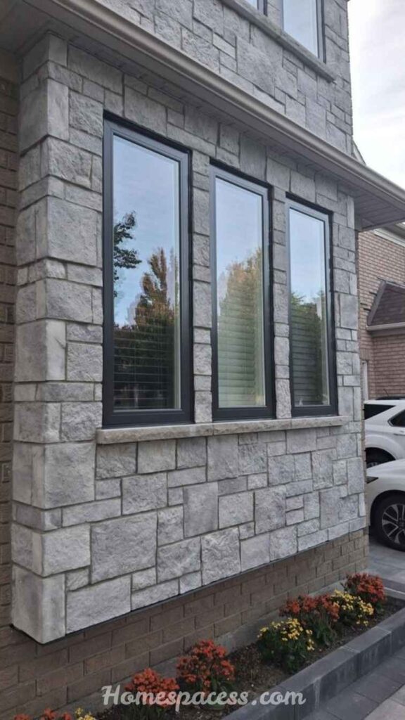 25 Stunning Home Exterior Ideas That Actually Boost Curb Appeal 7 Natural Stone Veneer Accents