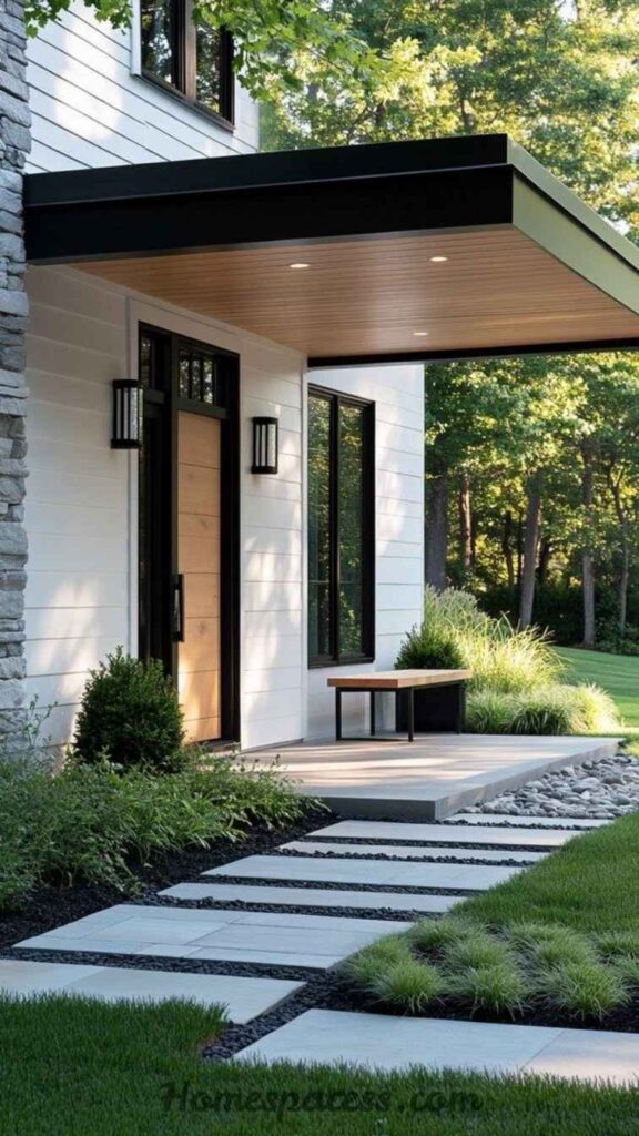 25 Stunning Home Exterior Ideas That Actually Boost Curb Appeal 10 Covered Front Porch Addition