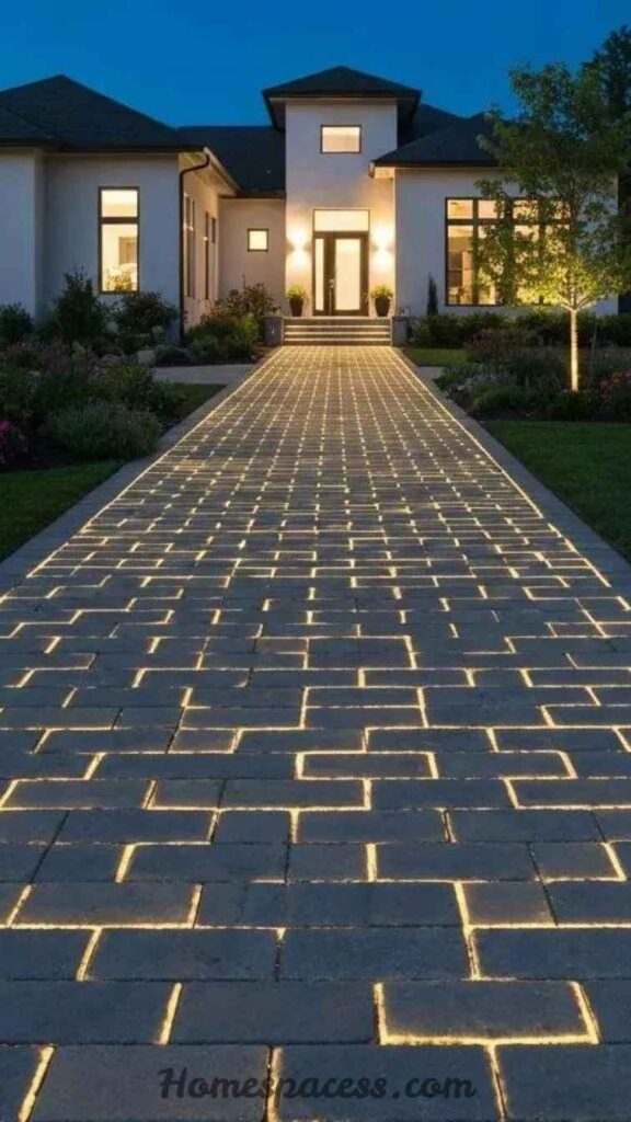 25 Stunning Home Exterior Ideas That Actually Boost Curb Appeal 12 Driveway Upgrade with Pavers