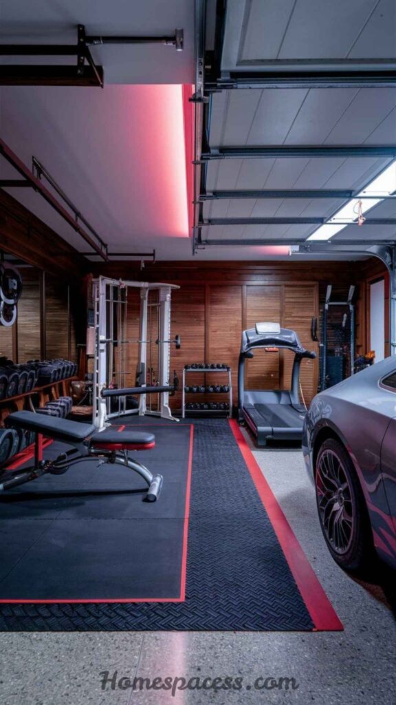 22 Home Gym Ideas That Actually Work For Every Space & Budget 4 Garage Gym Transformation