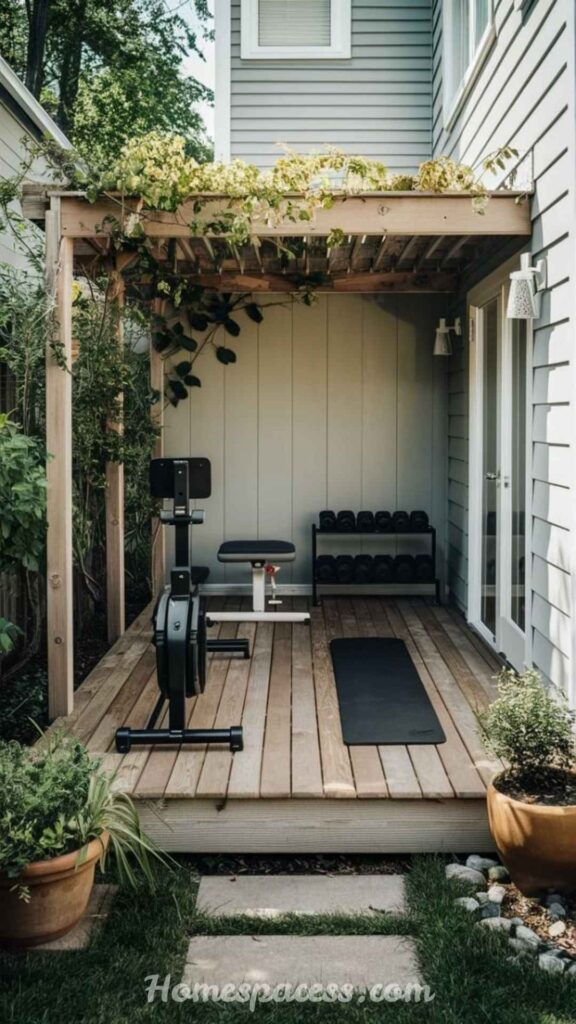 22 Home Gym Ideas That Actually Work For Every Space & Budget 8 Outdoor Backyard Gym