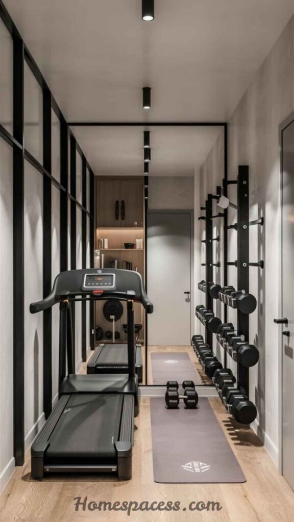 22 Home Gym Ideas That Actually Work For Every Space & Budget 3 The Minimalist Power Corner