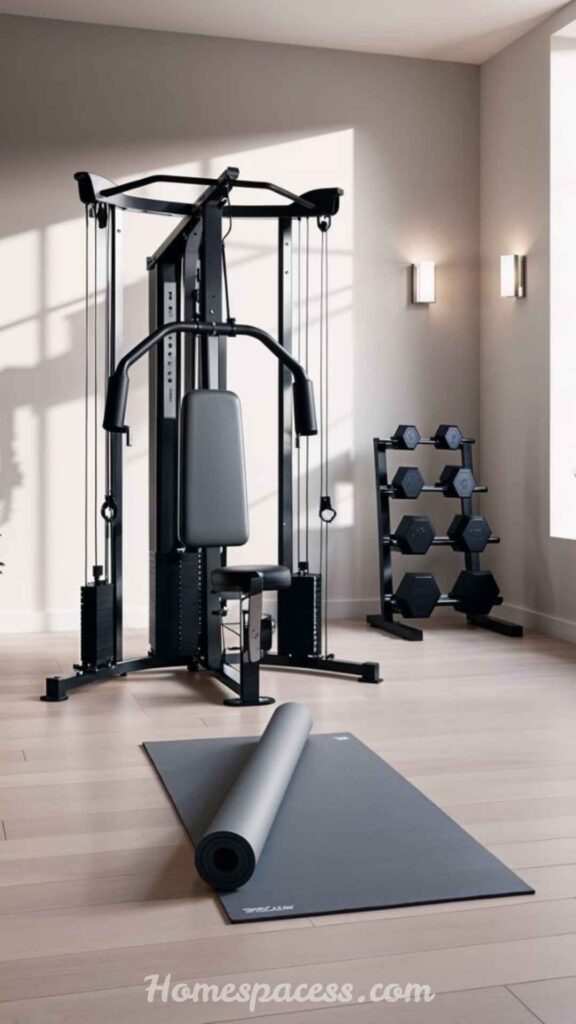 22 Home Gym Ideas That Actually Work For Every Space & Budget 10 Home Cable Machine Setup