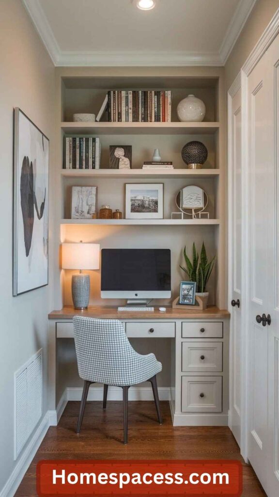 20 Home Office Ideas to Boost Productivity in 2026 17 Build a High-Function Compact Office Nook