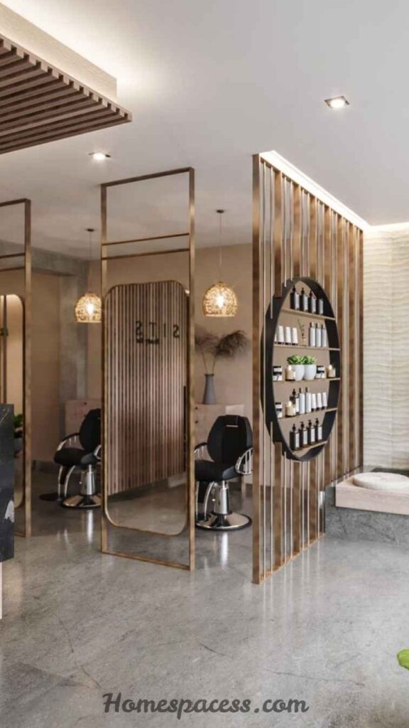 27 Salon Interior Design Ideas That Turn Clients Into Loyal Fans 24 Add a Private Suite or VIP Room for High-Value Services