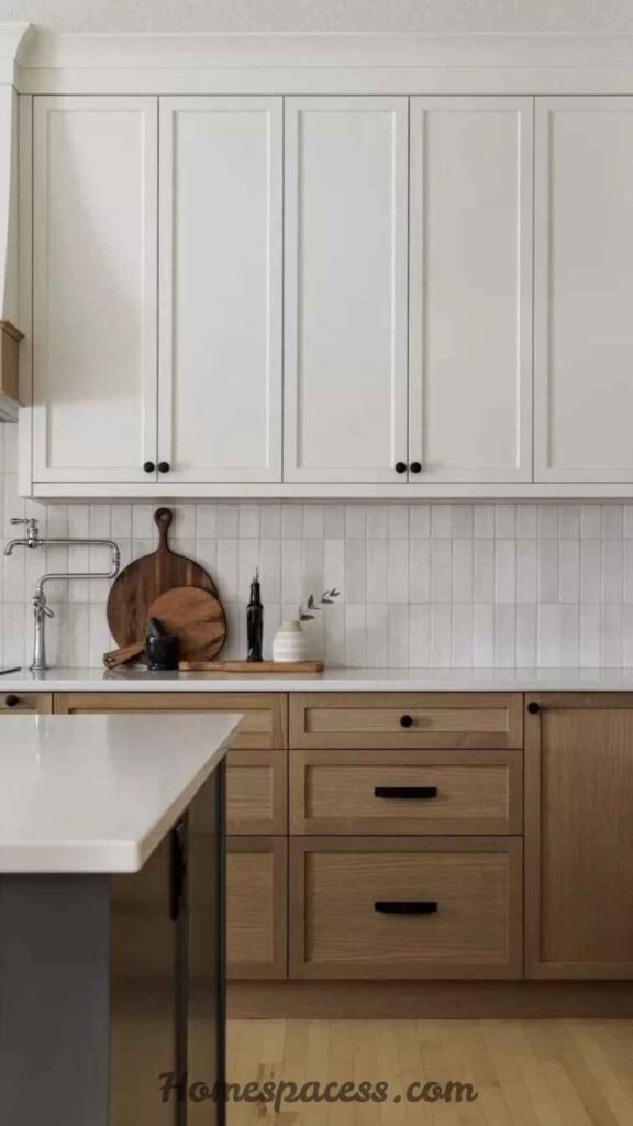 21 Kitchen Decor Ideas That Transform an Ordinary Kitchen Into a Space You Actually Love 14 Two-Tone Cabinetry