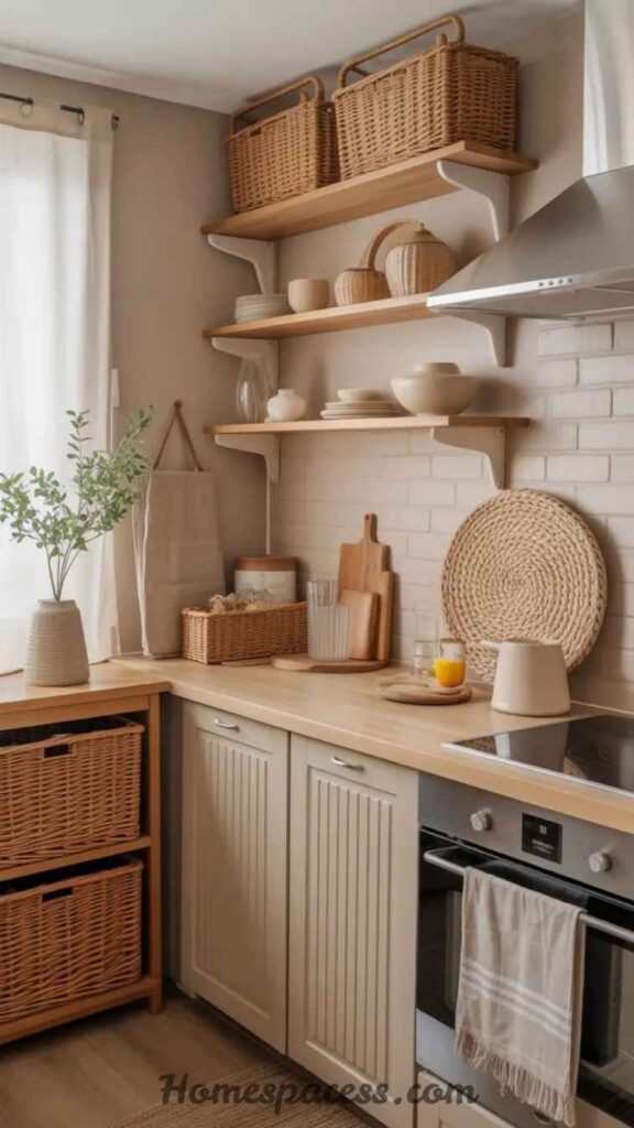 21 Kitchen Decor Ideas That Transform an Ordinary Kitchen Into a Space You Actually Love 15 Woven and Textile Textures