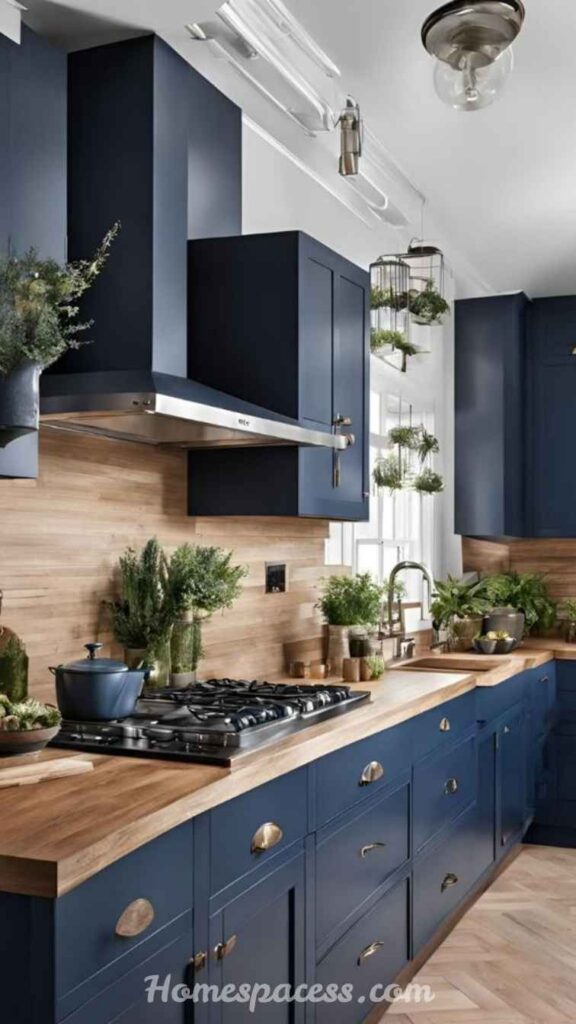 21 Kitchen Decor Ideas That Transform an Ordinary Kitchen Into a Space You Actually Love 7 Bold Island Color