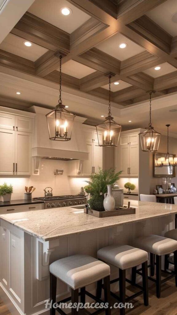21 Kitchen Decor Ideas That Transform an Ordinary Kitchen Into a Space You Actually Love 10 Textured Ceilings