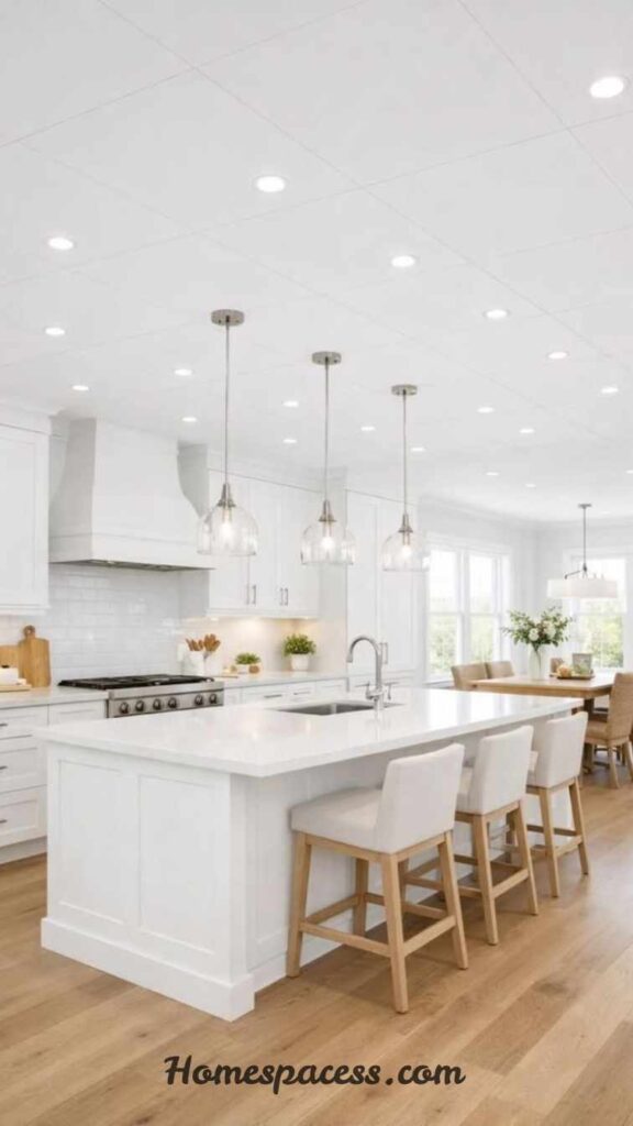 Kitchen Lighting Ideas to Create a Cozy and Modern Cooking Space 6 Recessed Lighting Grids