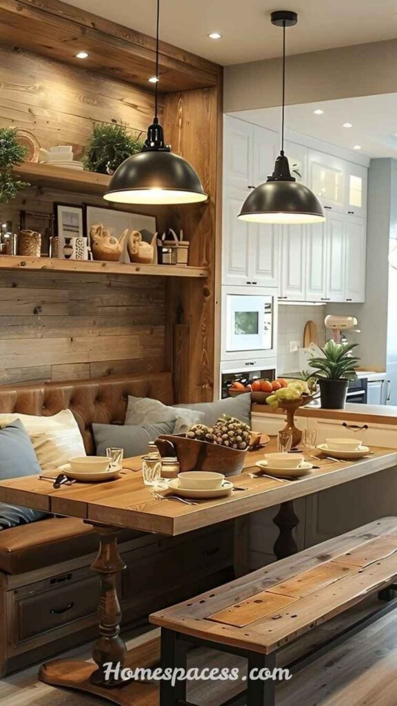 Kitchen Nook Ideas: Transform Dead Corners Into Cozy, Functional Spaces 5 Corner Booth Kitchen Nook Inspired by Restaurant Design