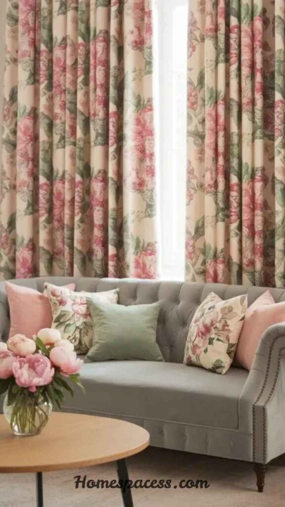 Living Room Curtain Ideas for a Cozy and Modern Home Look 7 Patterned Curtains