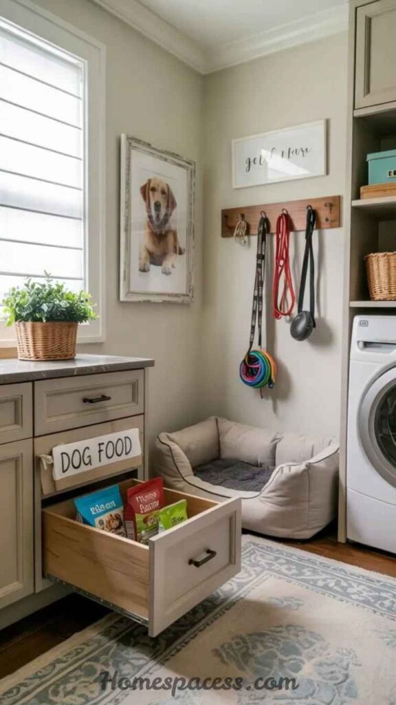 18 Brilliant Laundry Room Ideas That Actually Transform the Space 19 Design a Pet-Friendly Laundry Station